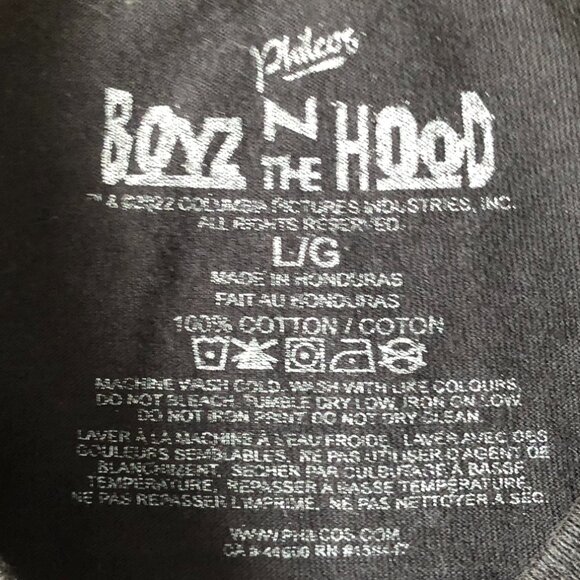 BOYZ N THE HOOD (Size L) "Increase The Peace" Graphic T-Shirt - Picture 4 of 4